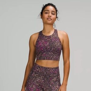 lululemon Wunder Train Bra, Size 6, Topography Multi, NWOT